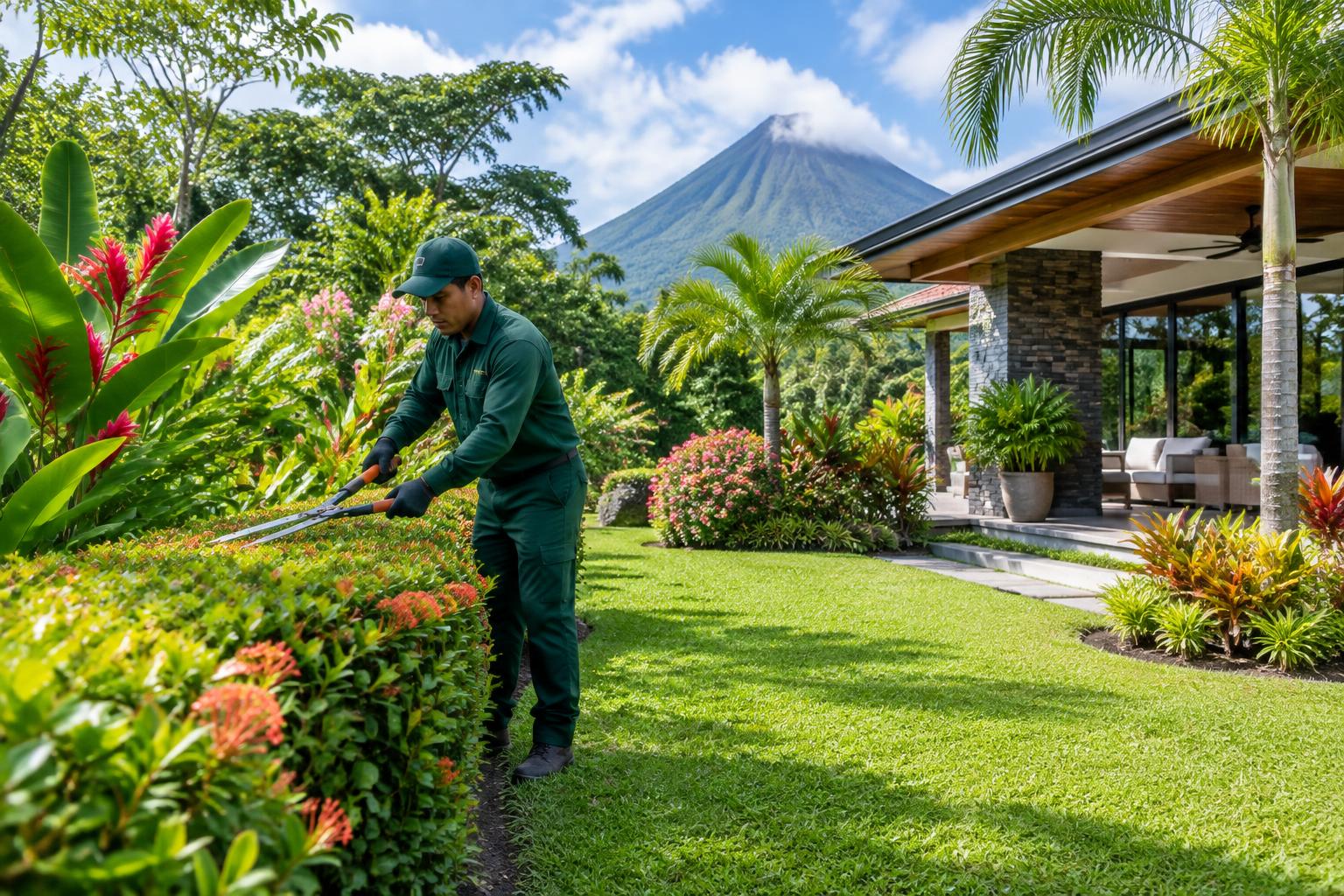 Vista del ejemplo Jardines La Fortuna
